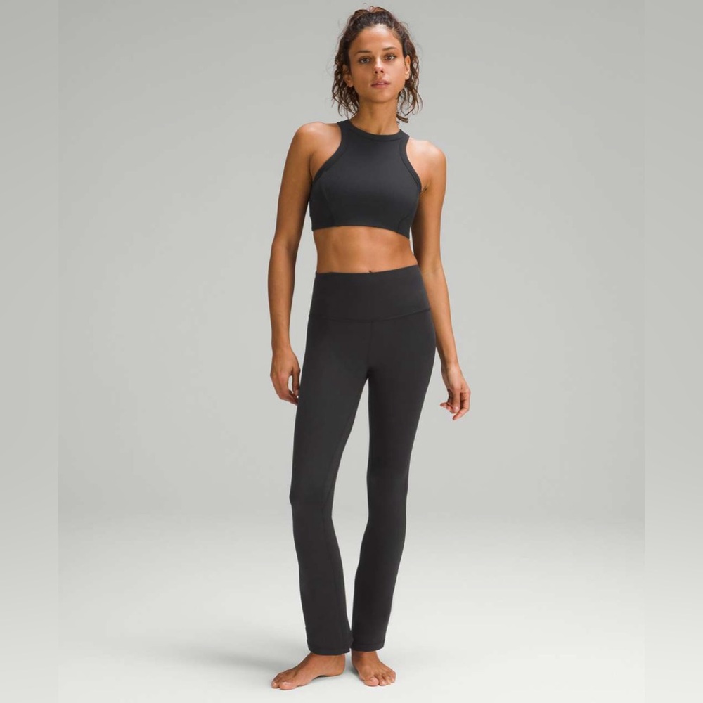 Lululemon Align High-Rise Mini-Flared Pant 28" Black nulu